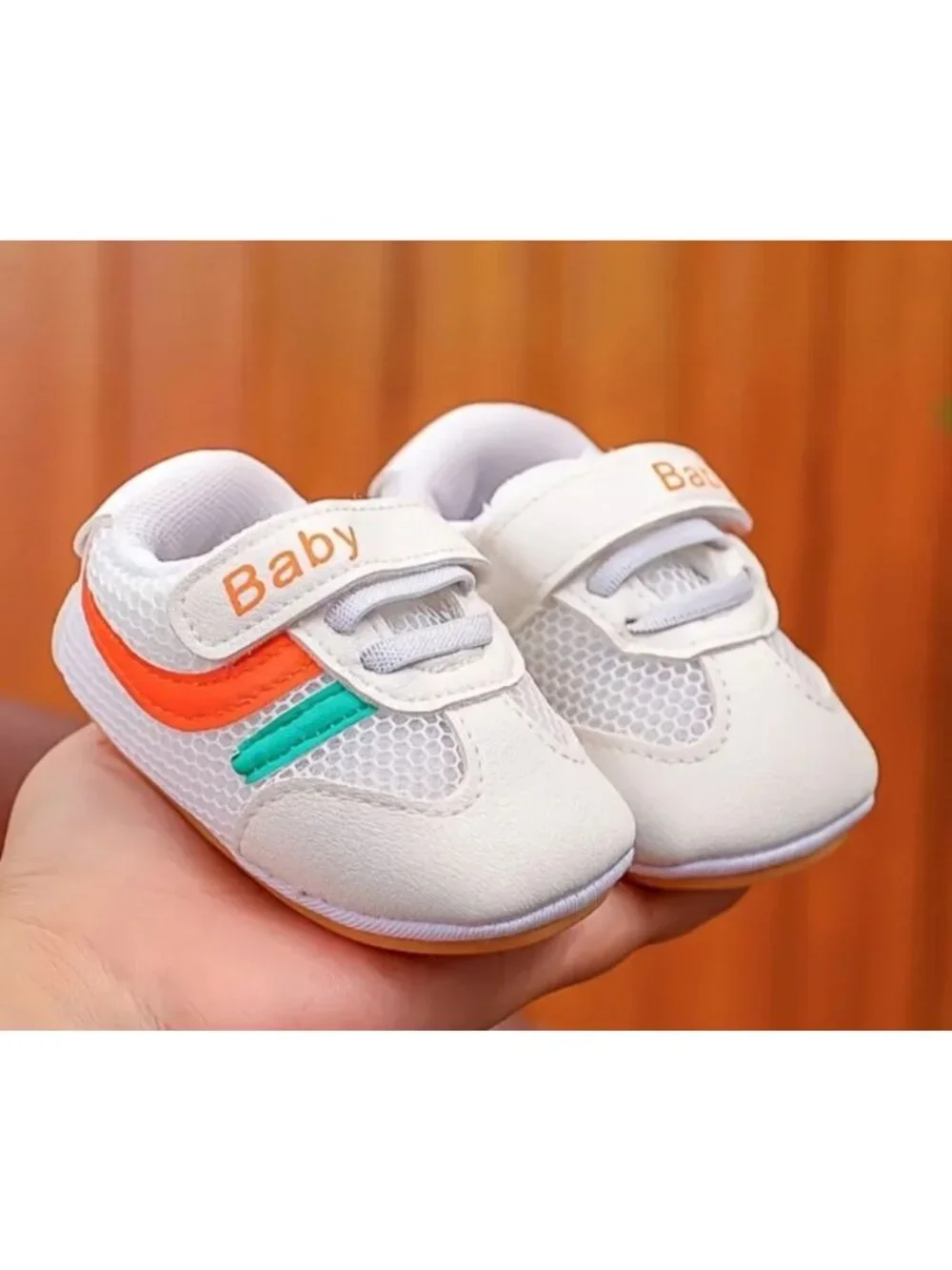 NWT - Baby Fashion Shoes Mesh Sneakers